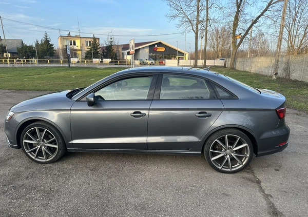 Audi A3 cena 76800 przebieg: 91232, rok produkcji 2017 z Ostrołęka małe 781